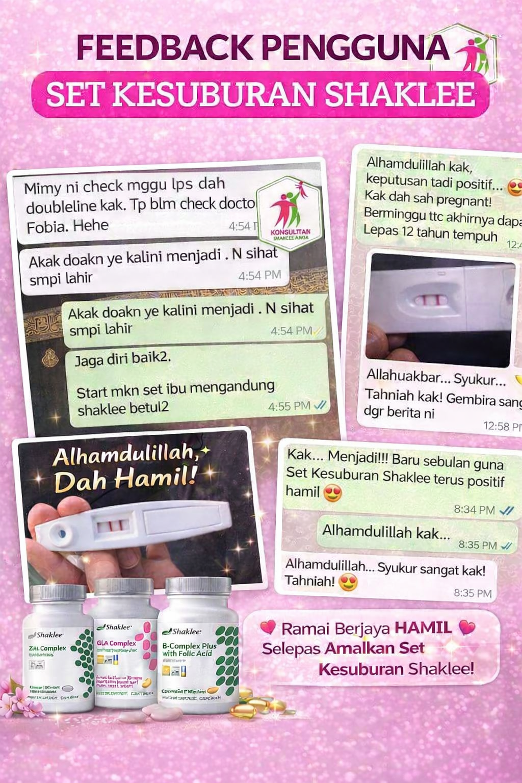 Set Kesuburan Shaklee – Vitamin Kesuburan Wanita & Hormon Seimbang - Image 2